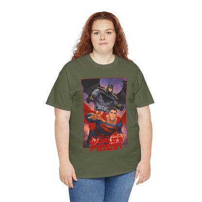 Batman Superman World's Finest T-Shirt - David Nakayama Art - Kingdom Come - DC Comics