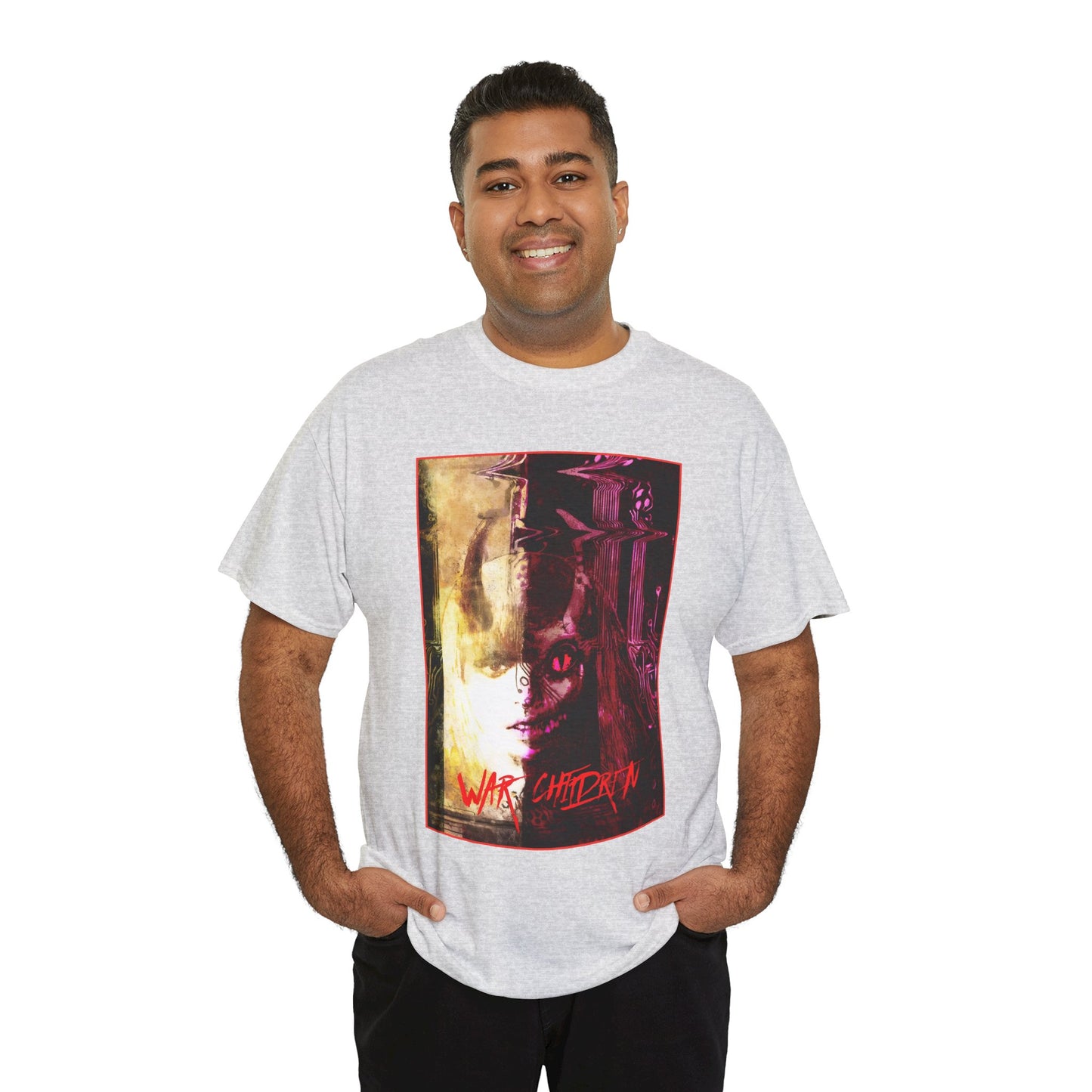 Magik/Darkchylde T-Shirt - Bill Sienkiewicz Art - Illyana Rasputina, New Mutants Member - War Children - Marvel Comics