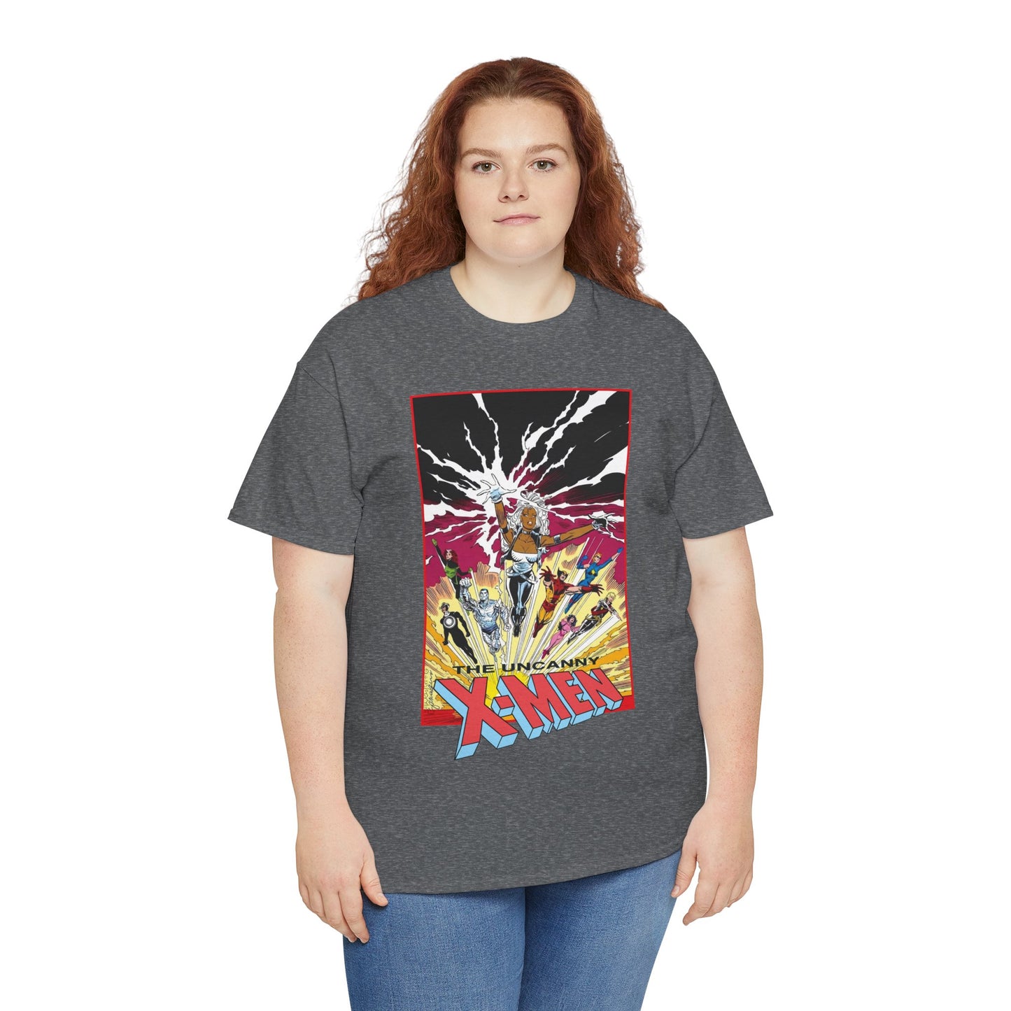 Uncanny X-Men T-Shirt - Marc Silvestri Art - Outback Era - Storm, Wolverine, Dazzler, Longshot, Psylocke, Rogue, Havok - Marvel Comics