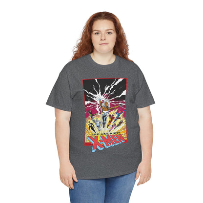 Uncanny X-Men T-Shirt - Marc Silvestri Art - Outback Era - Storm, Wolverine, Dazzler, Longshot, Psylocke, Rogue, Havok - Marvel Comics