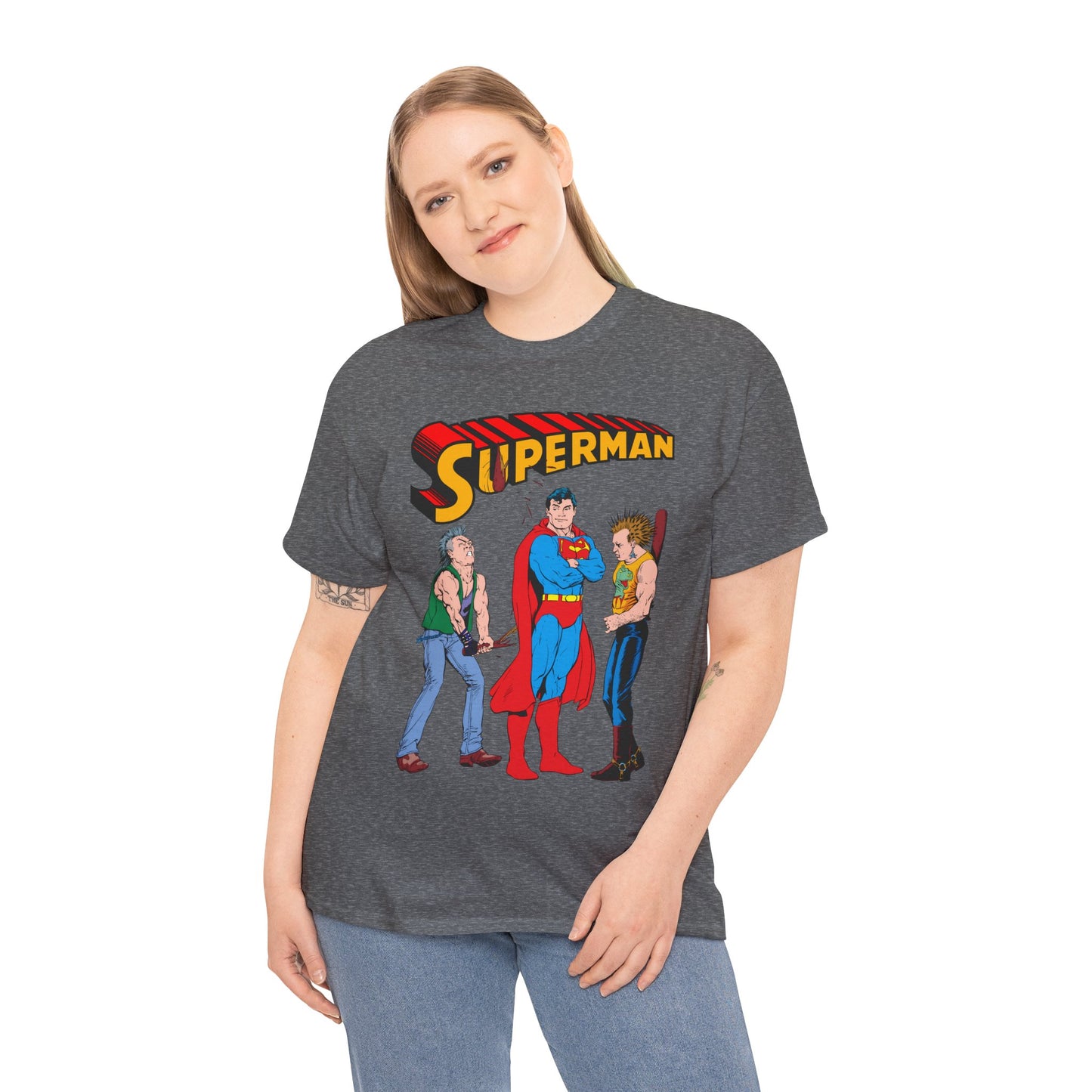 Superman T-Shirt - Kevin Maguire Art - Action Comics #600 Pin-Up - DC Comics