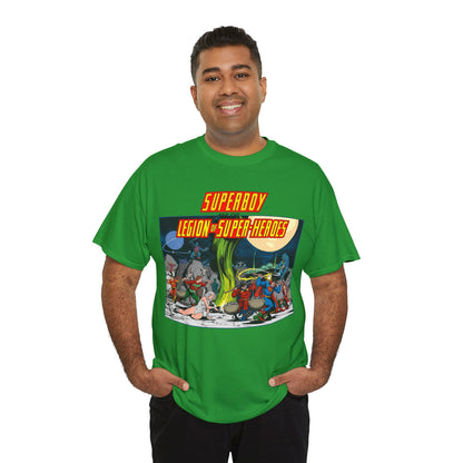 Superboy & Legion of Super-Heroes T-Shirt - Jim Starlin Art - DC Comics