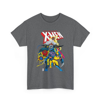 Uncanny X-Men T-Shirt - John Romita Jr Art - Cyclops, Storm, Bishop, Jean Grey, Wolverine - Marvel Comics