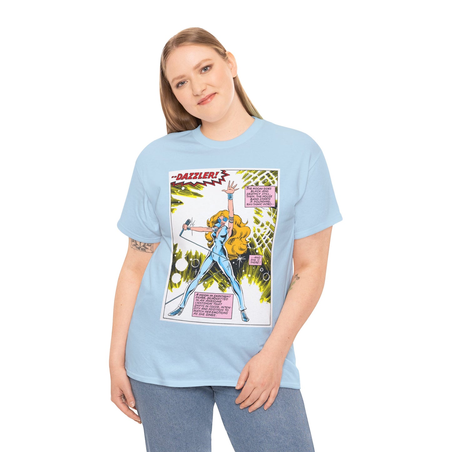 Dazzler T-Shirt - John Byrne Art - Uncanny X-Men #130, Dazzler's First Appearance - Alison Blaire - Marvel Comics