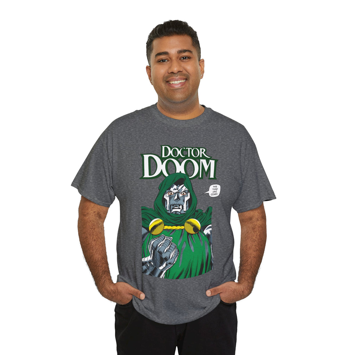 Doctor Doom T-Shirt - John Byrne Art - Fantastic Four Foe - 2026 Avengers Doomsday Movie - Marvel Comics