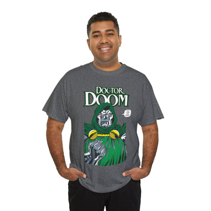 Doctor Doom T-Shirt - John Byrne Art - Fantastic Four Foe - 2026 Avengers Doomsday Movie - Marvel Comics