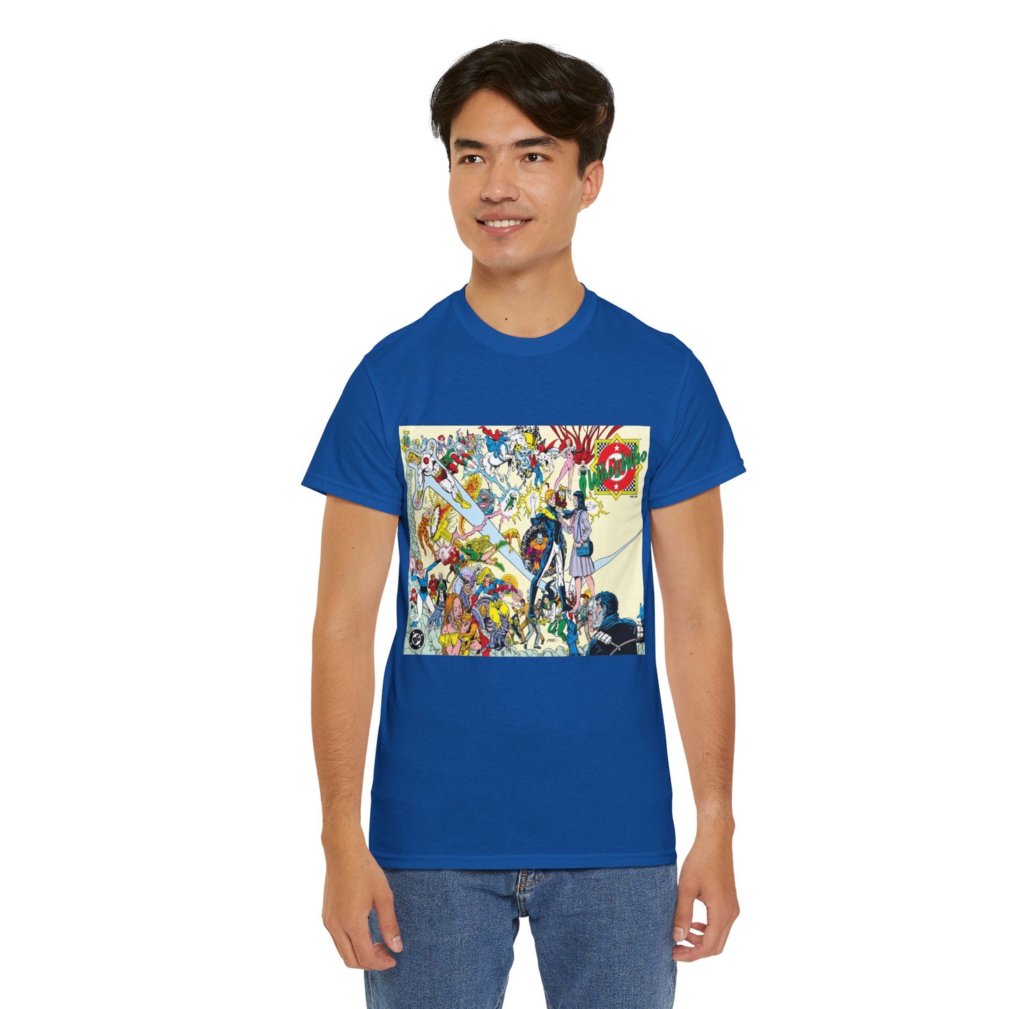 Who's Who in the DC Universe T-Shirt - George Perez Art - Lightning Lad, Lois Lane, Looker - DC Comics