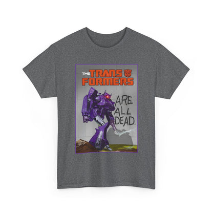 Transformers T-Shirt - "Are All Dead" - Marvel Comics