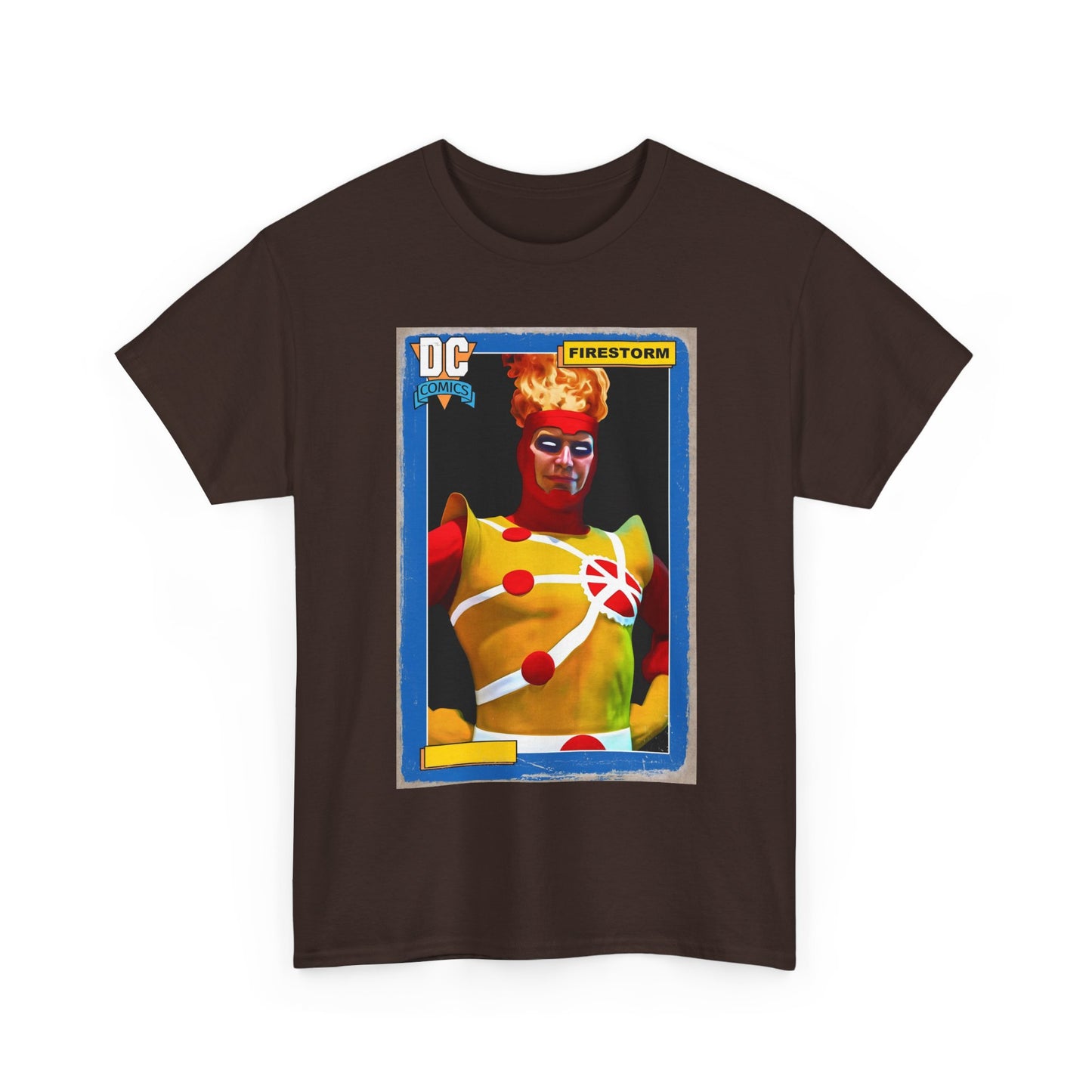 Firestorm T-Shirt - Mark Spears Art - DC Universe Trading Card Homage - Ronnie Raymond - DC Comics