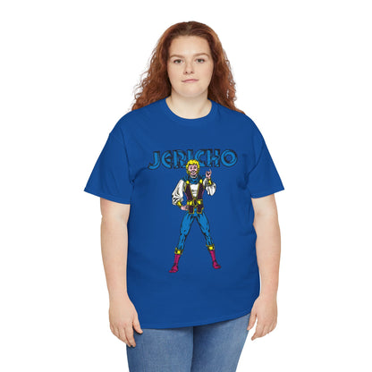 Jericho T-Shirt - George Perez Art - New Teen Titans Member - Son of Deathstroke, Brother of Ravager - DC Comics