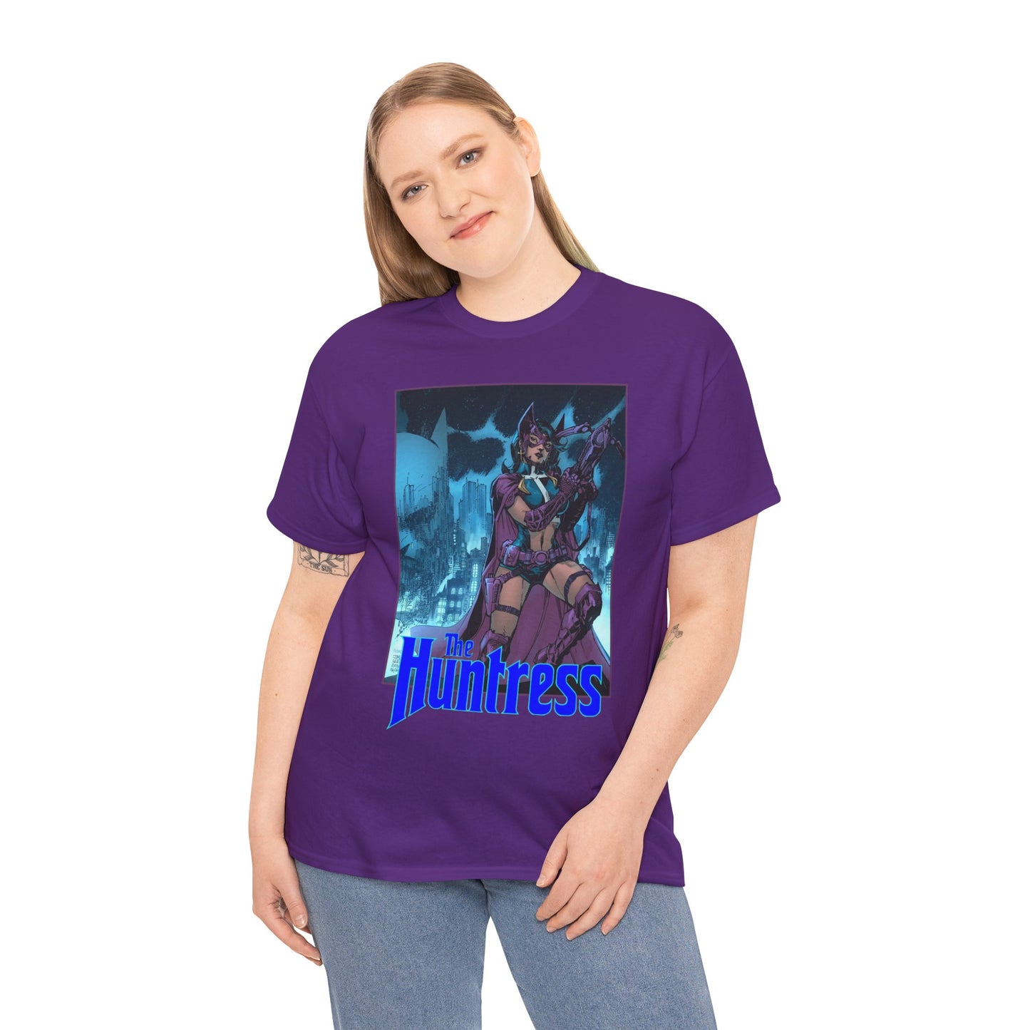 Huntress T-Shirt - Jim Lee Art - Batman: Hush Story - DC Comics
