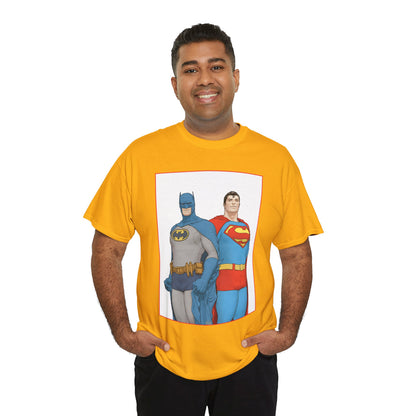 Superman & Batman T-Shirt - Frank Quitely Art - World's Finest Variant Cover Art - DC Comics