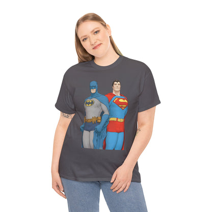 Batman & Superman T-Shirt - Frank Quitely Art - World's Finest Variant Cover Art - DC Comics