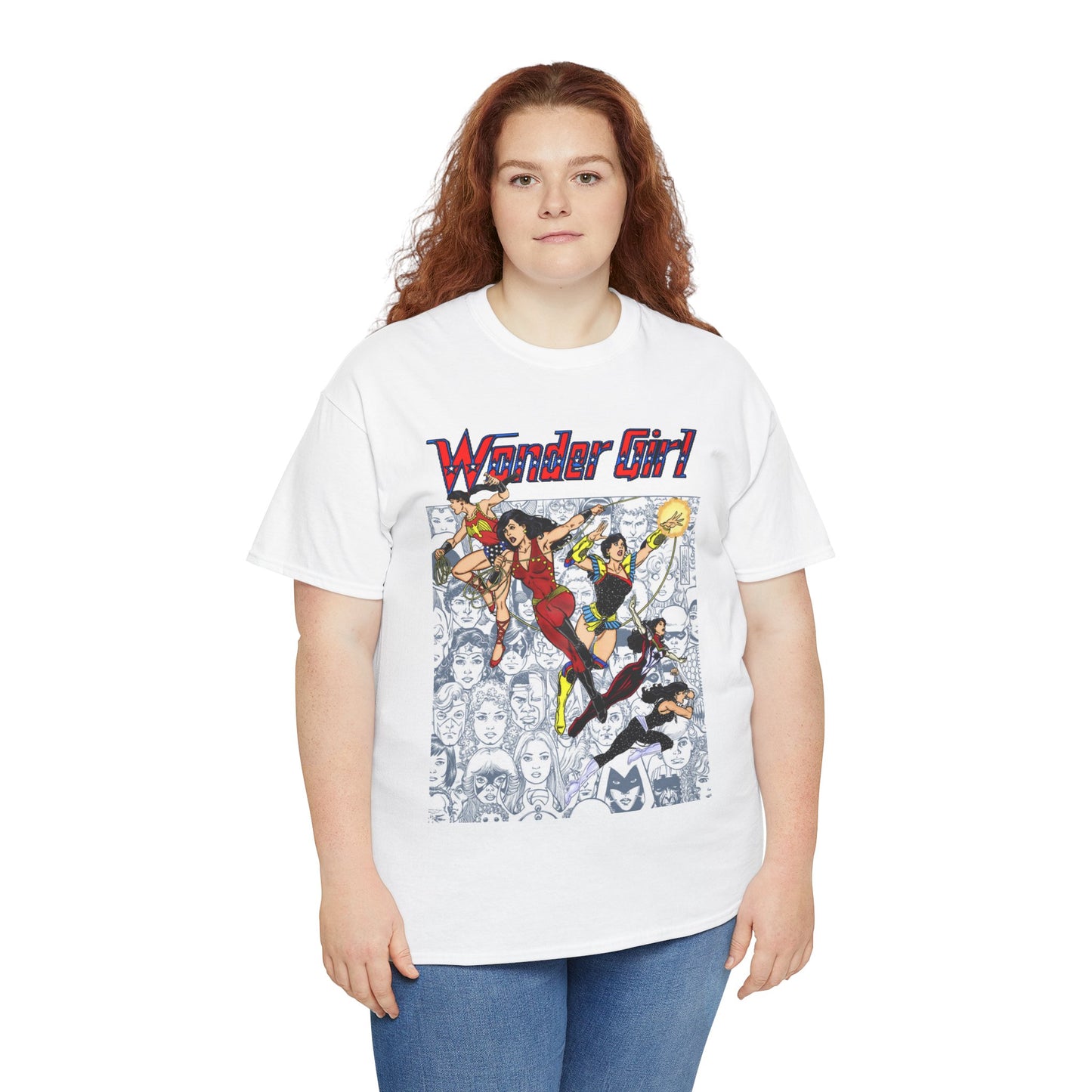 Wonder Girl T-Shirt - Alternate Logo - George Perez Art - DC Comics