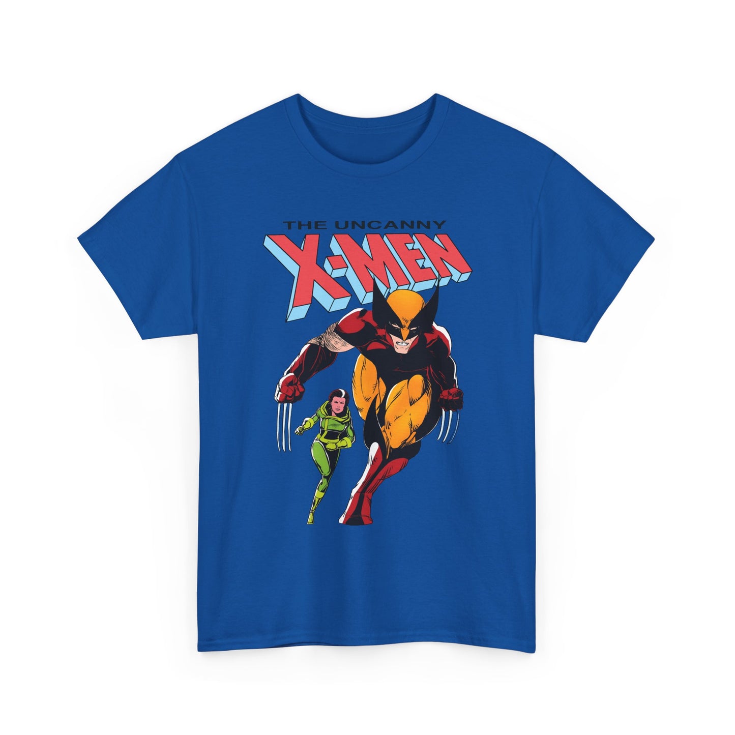 Wolverine & Rogue T-Shirt - Paul Smith Art - X-Member, Mutants - Marvel Comics - Uncanny X-Men #173 Cover - Logan