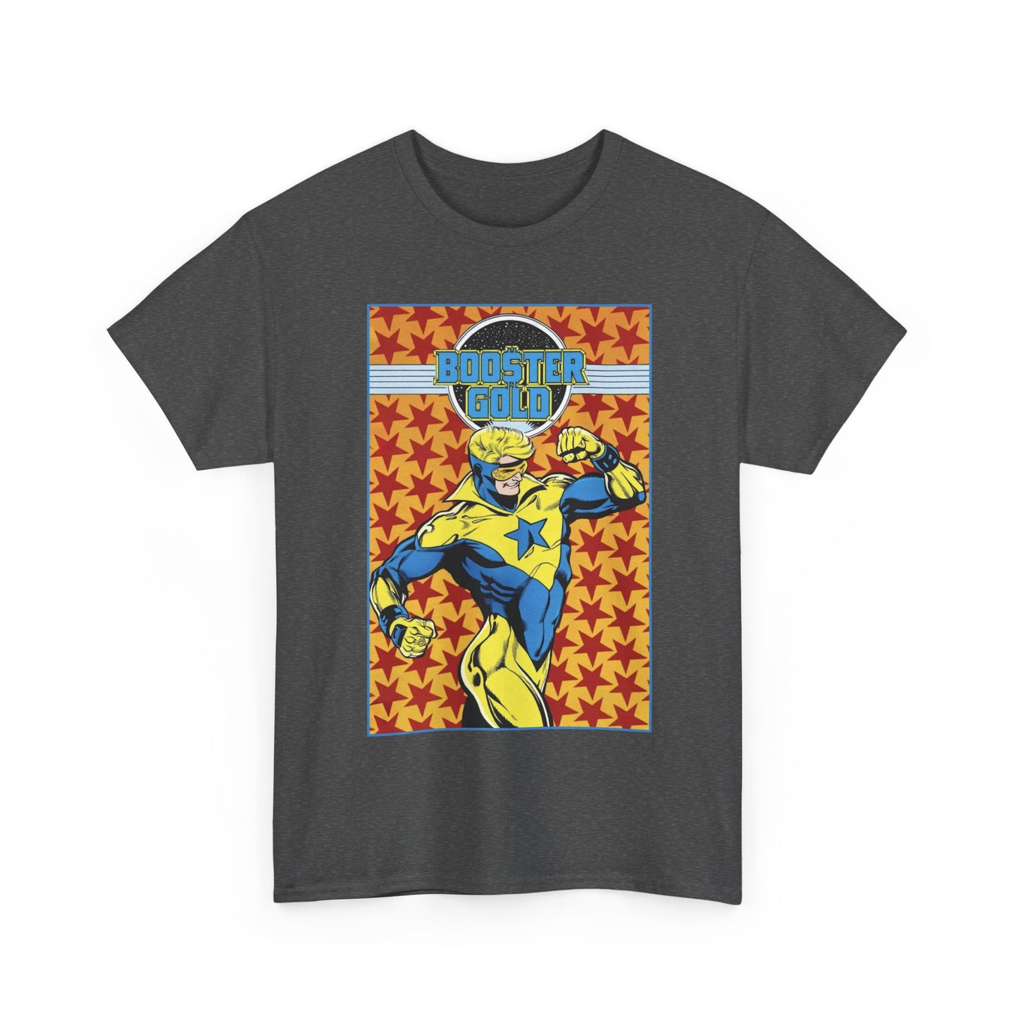 Booster Gold T-Shirt - Dan Jurgens Art - JLI Member - DC Comics