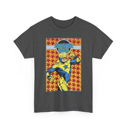Booster Gold T-Shirt - Dan Jurgens Art - JLI Member - DC Comics