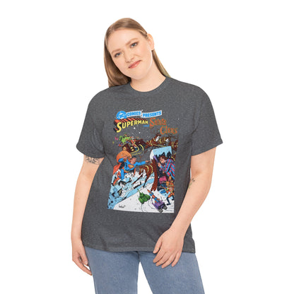 Superman & Santa Claus T-Shirt - José Luis García-López Art - DC Comics Presents #67 - Vs. Toyman