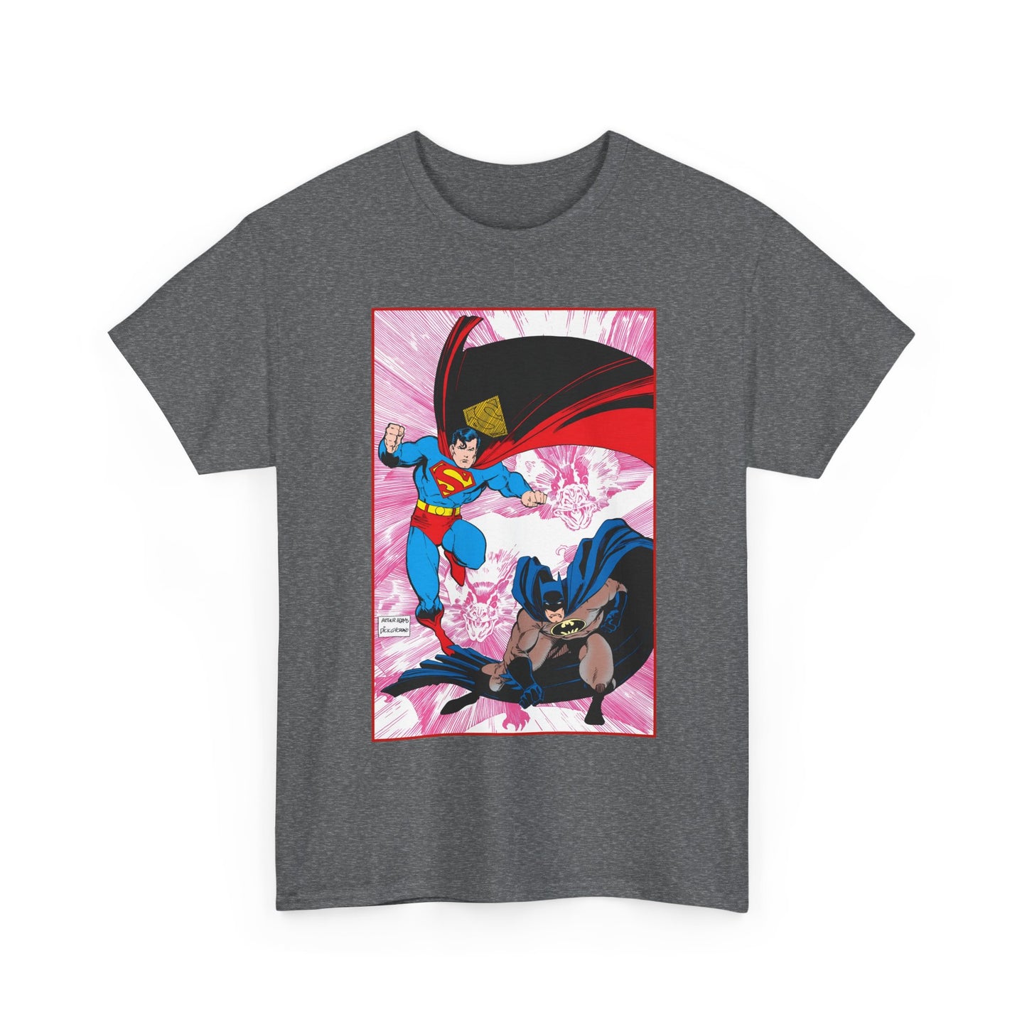 Batman Vs Superman T-Shirt - Arthur Adams Art - Action Comics Annual #1 Cover - DC Comics