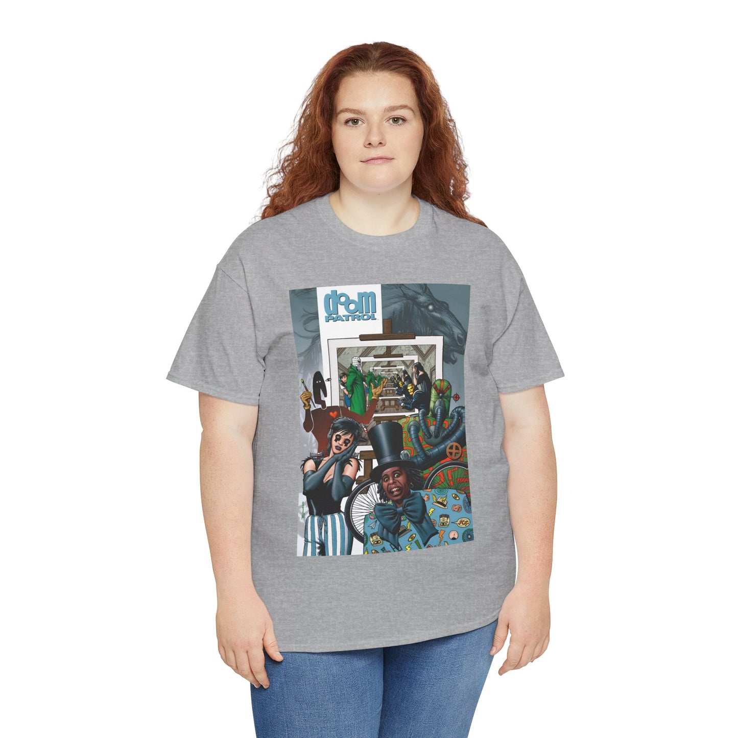 Doom Patrol T-Shirt - Brian Bolland Art - Grant Morrison Story - DC Comics/Vertigo Comics