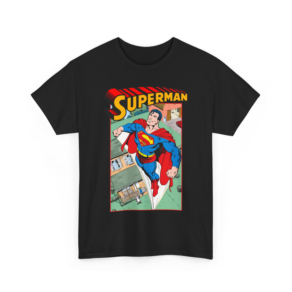 Superman T-Shirt - John Byrne Art - Man of Steel, Smallville - DC Comics