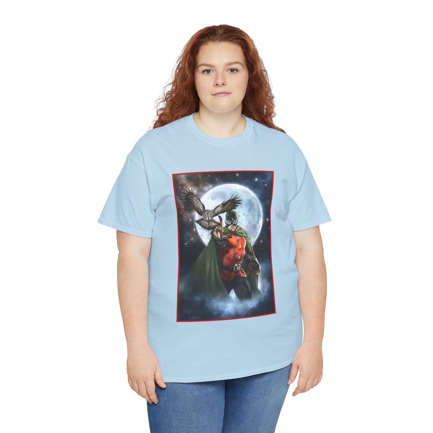 Doctor Mid-Nite T-Shirt - DC Comics - Golden Age Justice Society/JSA Member - Fleming Art