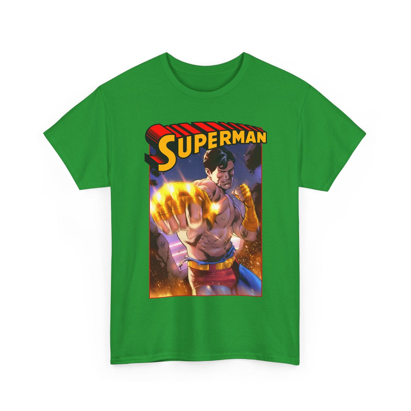 Superman T-Shirt - Lucas Meyer Art - DC K.O. Cover Art - Man of Steel - DC Comics