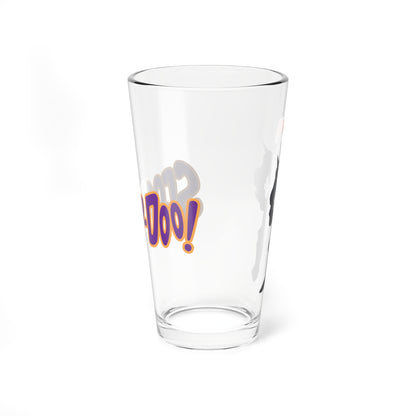 Black Knight Pint Glass, 16oz - Scooby Doo Villain - Hanna-Barbera Cartoon - Mr Wickles - What a Night for a Knight