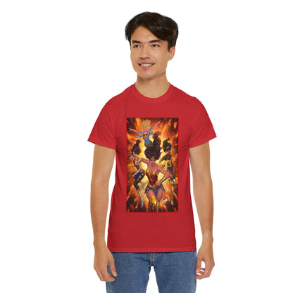 Wonder Woman & the Wonder Girls T-Shirt - David Nakayama Art - Donna Troy, Cassie Sandsmark, Yara Flor - #17 Variant Cover Art - DC Comics