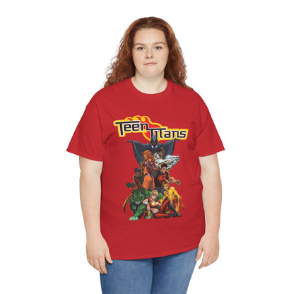Teen Titans T-Shirt - Michael Turner Art - Cyborg, Raven, Wonder Girl, Superboy, Robin, Starfire - DC Comics