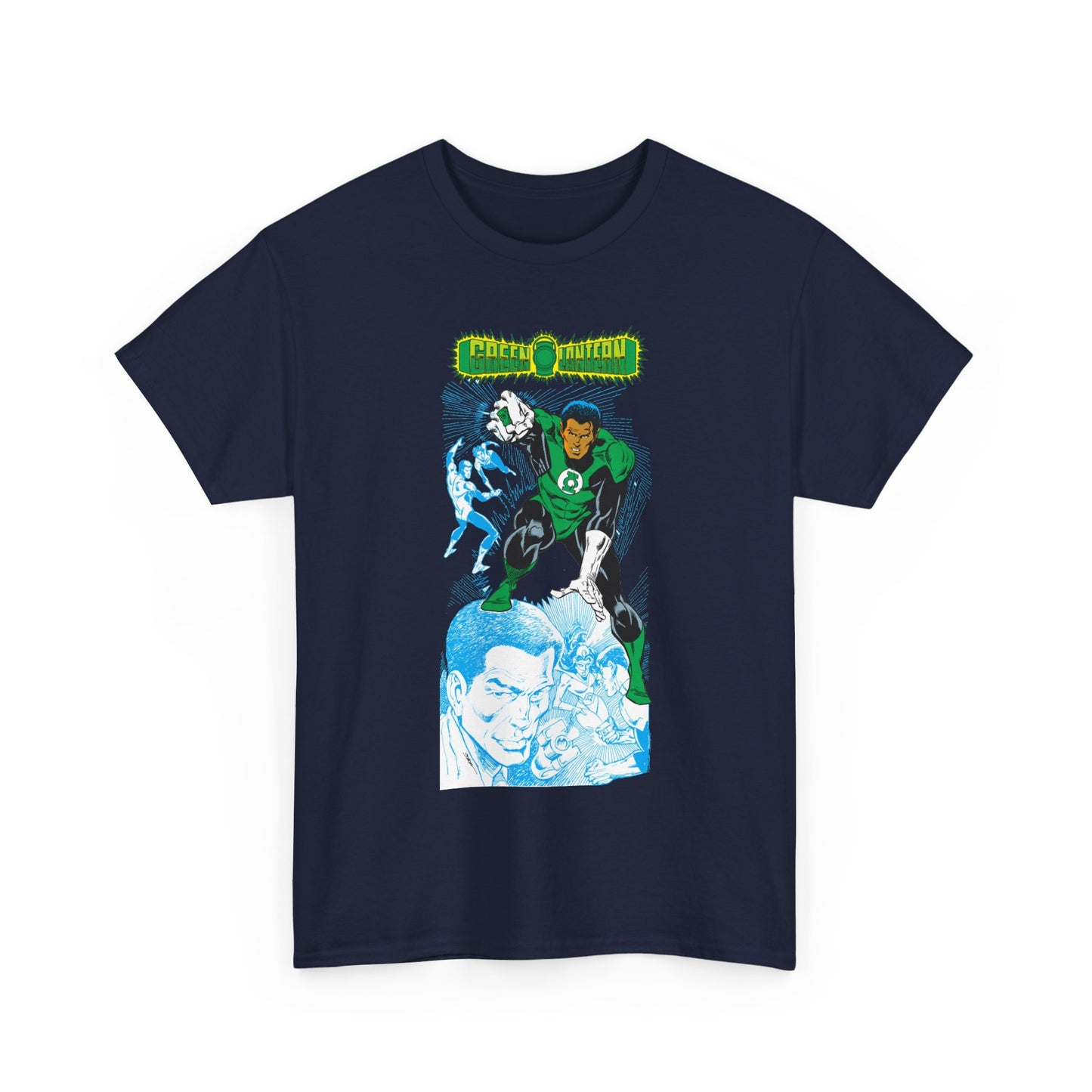 John Stewart Green Lantern T-Shirt - Joe Staton Art - Who's Who in the DC Universe Art - Sector 2814 - DC Comics