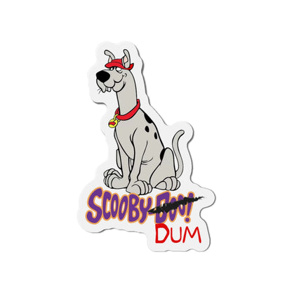 Scooby-Dum Die-Cut Magnet - Hanna-Barbera Cartoon Character - Scooby Doo's Cousin - 3", 4", 5", 6"