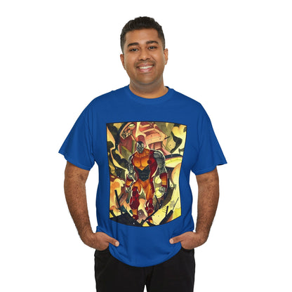 Colossus T-Shirt - Fighting a Sentinel - Marvel Comics