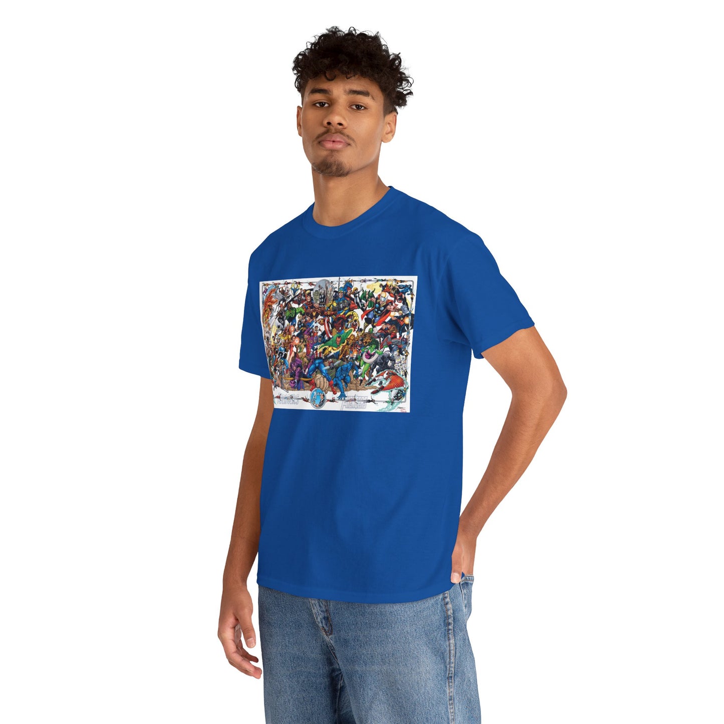 Avengers T-Shirt - George Perez Art - Poster Art of Basically Every Avenger - Marvel Comics