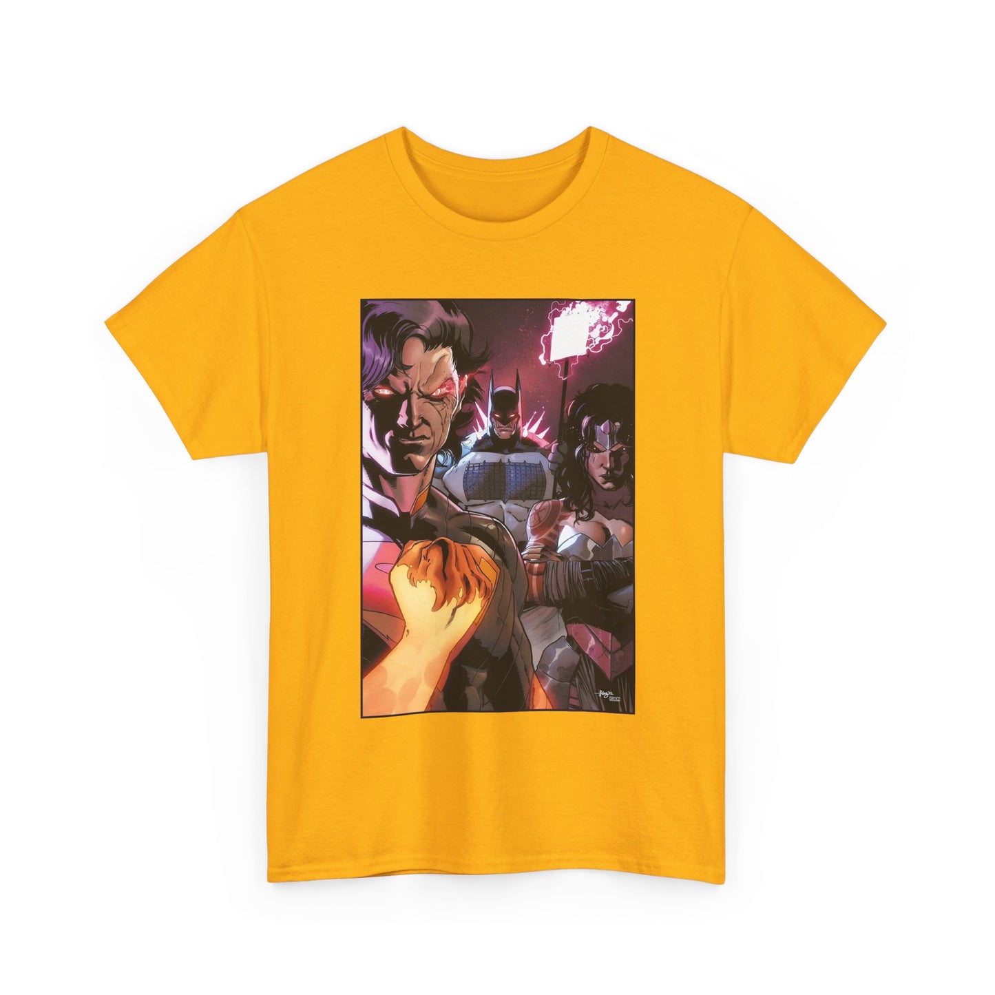 Absolute Trinity T-Shirt - Javier Fernandez Art - Superman, Batman, Wonder Woman - DC K.O. Variant Cover - DC Comics