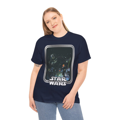Luke Skywalker & Darth Vader T-Shirt - Star Wars Marvel Comics Art