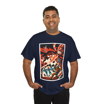 Fantastic Four T-Shirt - Michael Cho Art - Marvel Comics