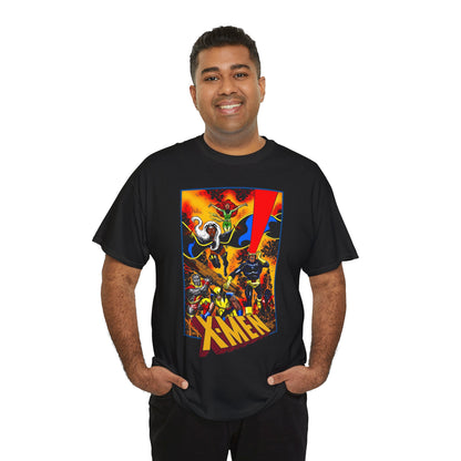 X-men T-Shirt - John Byrne Art - Phoenix, Wolverine, Cyclops, Storm, Nightcrawler, Colossus - Marvel Comics