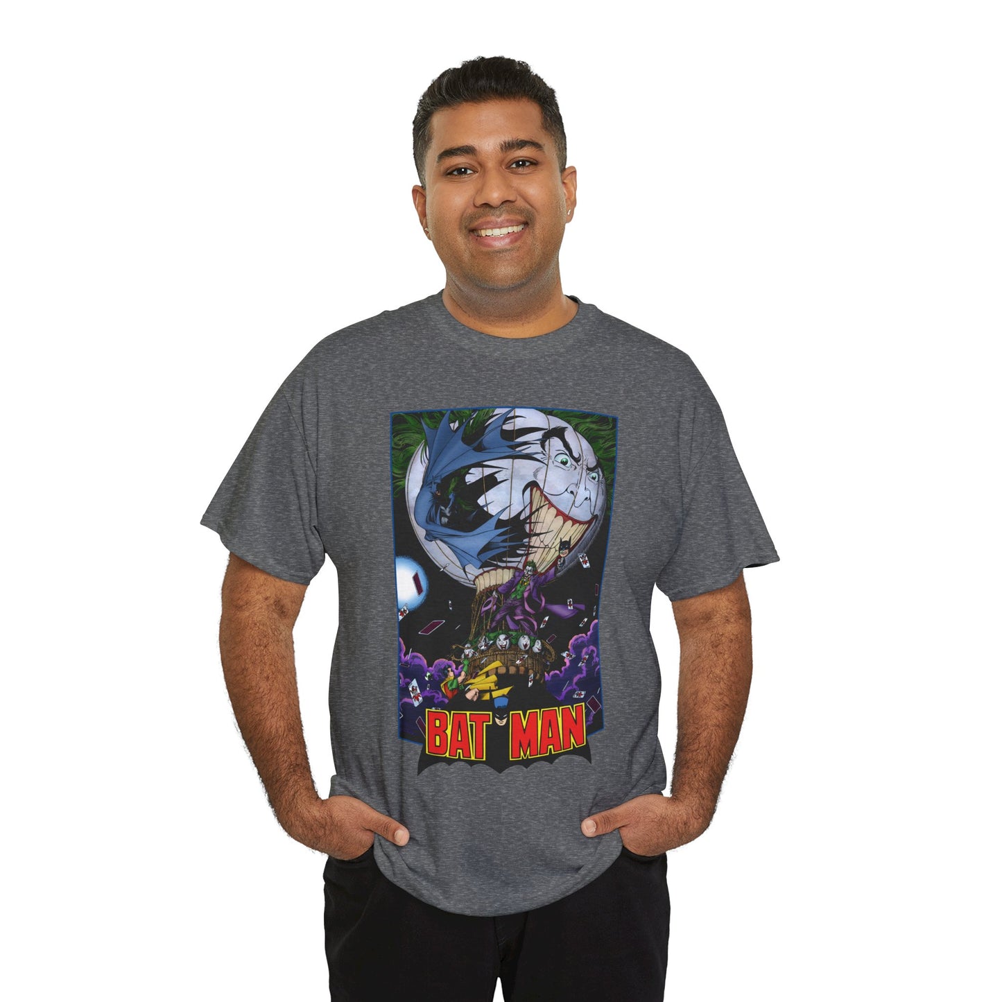 Batman T-Shirt - George Perez Art - From The Portfolio - Joker & Robin - DC Comics