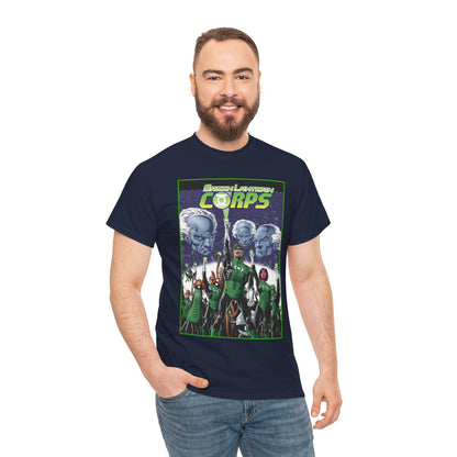 Green Lantern Corps T-Shirt - Hal Jordan, Guardians, Tomar Re, Oa - DC Comics