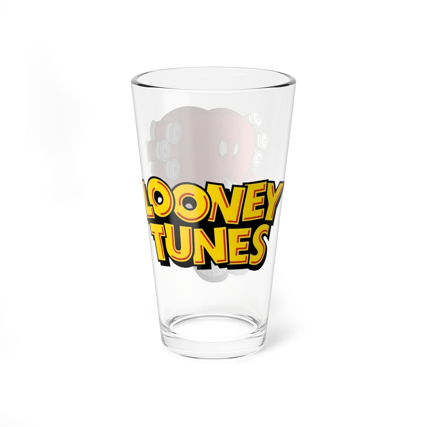 Gossamer Pint Glass, 16oz - Looney Tunes - Hair-Raising Hare - In Curlers - Bugs Bunny Character - WB - Halloween Special