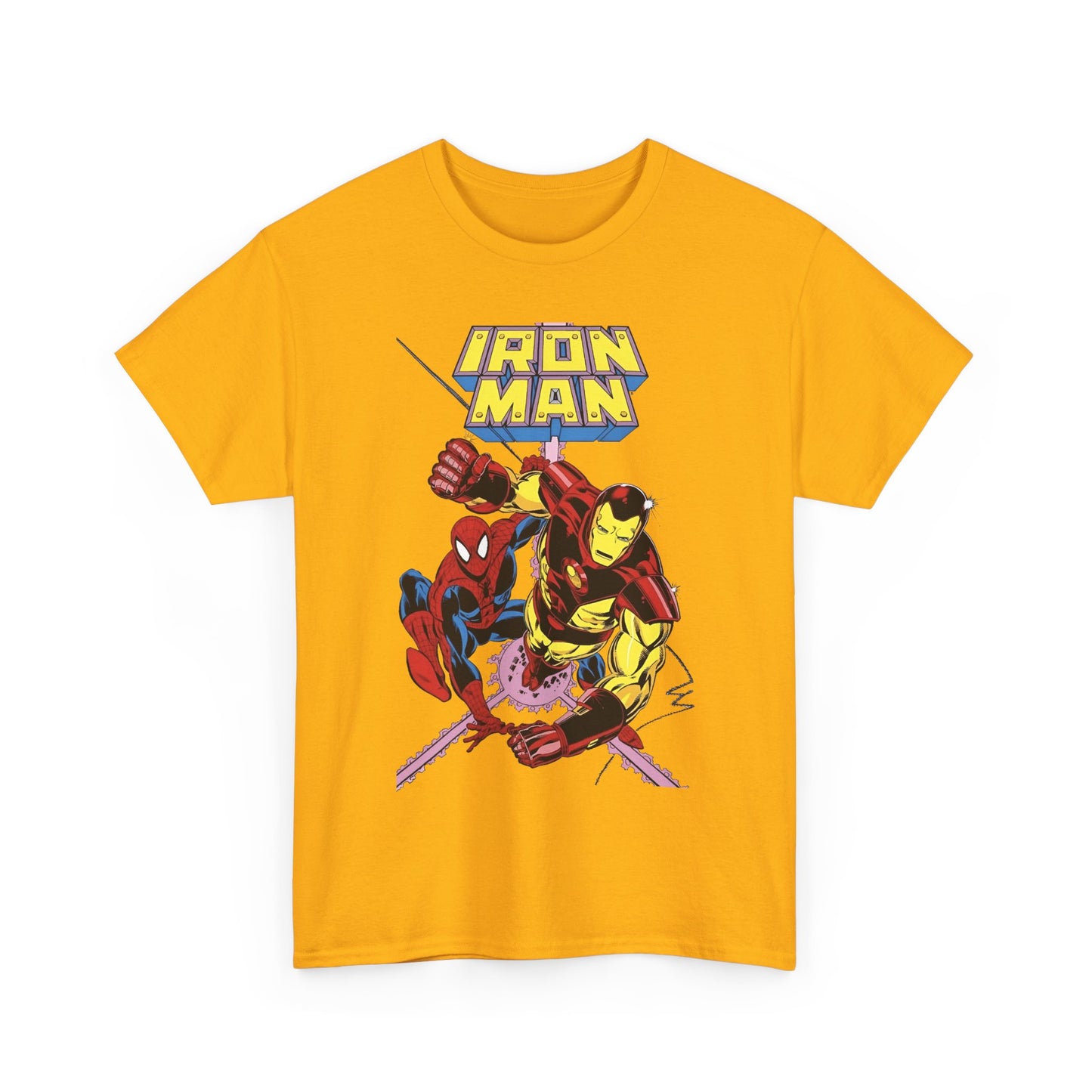 Iron-Man & Spider-Man T-Shirt - Butch Guice Art - Marvel Comics