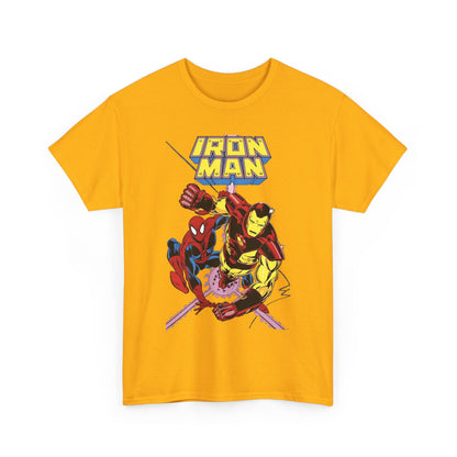 Iron-Man & Spider-Man T-Shirt - Butch Guice Art - Marvel Comics