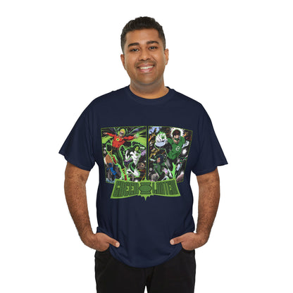 Green Lantern T-Shirt - Alan Scott, Jade, Obsidian, Hal Jordan, Jessica Cruz, Kyle Rayner - The Corps - DC Comics