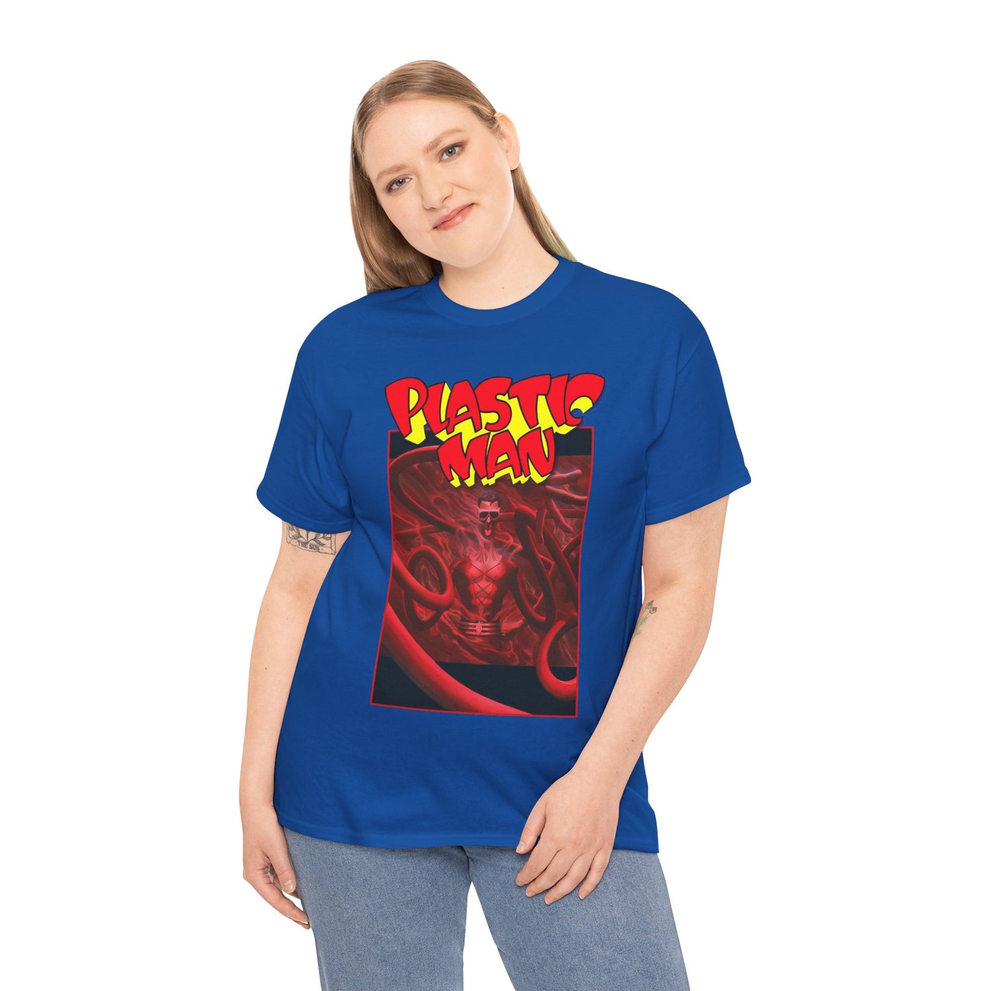 Plastic Man T-Shirt - Alex Ross Art - DC Comics