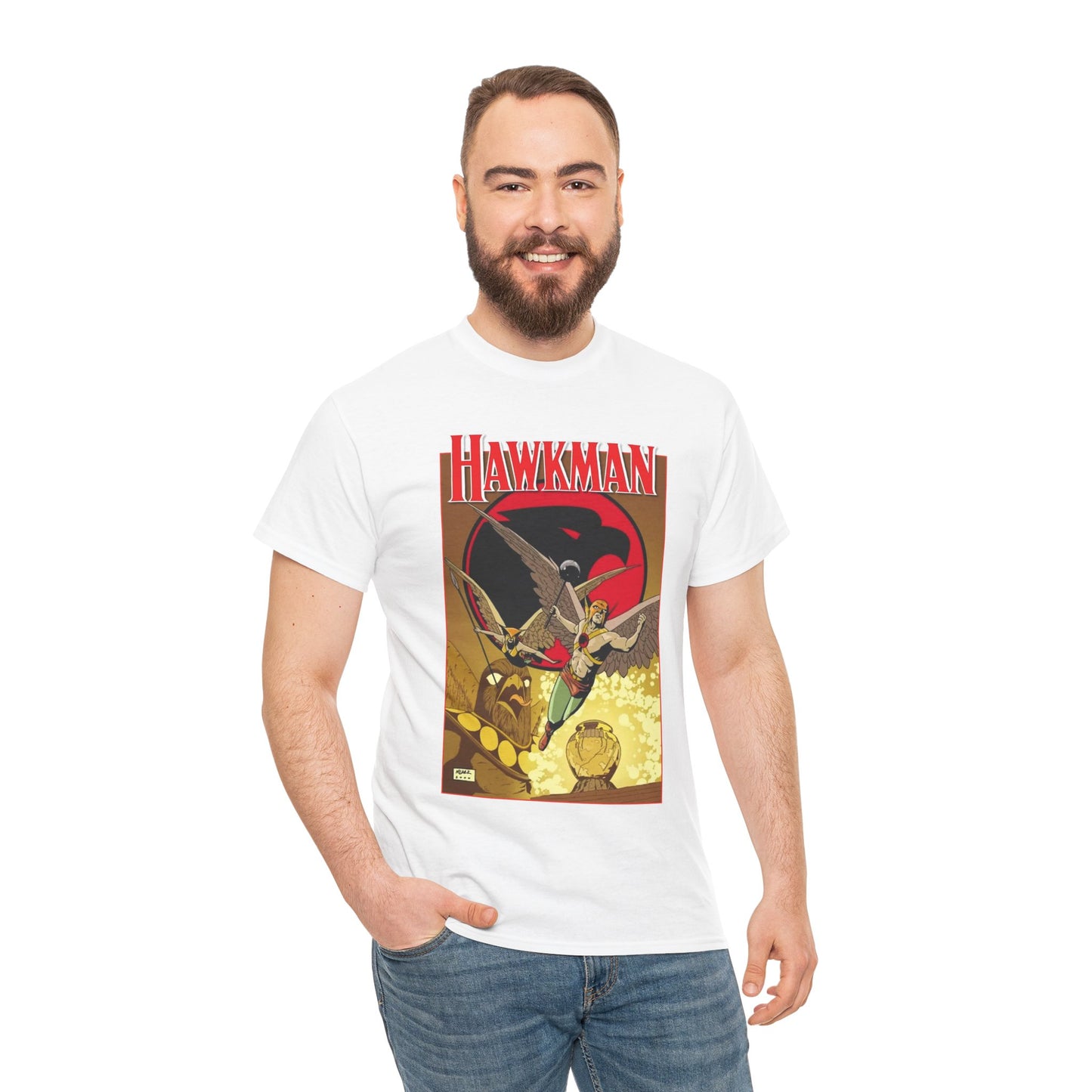 Hawkman T-Shirt - Carter Hall/Katar Hol - Thanagar - Justice League/Justice Society Member - DC Comics