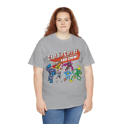 Captain Carrot & the Zoo Crew T-Shirt - 1980s Funny Animal Comic Series - DC Comics