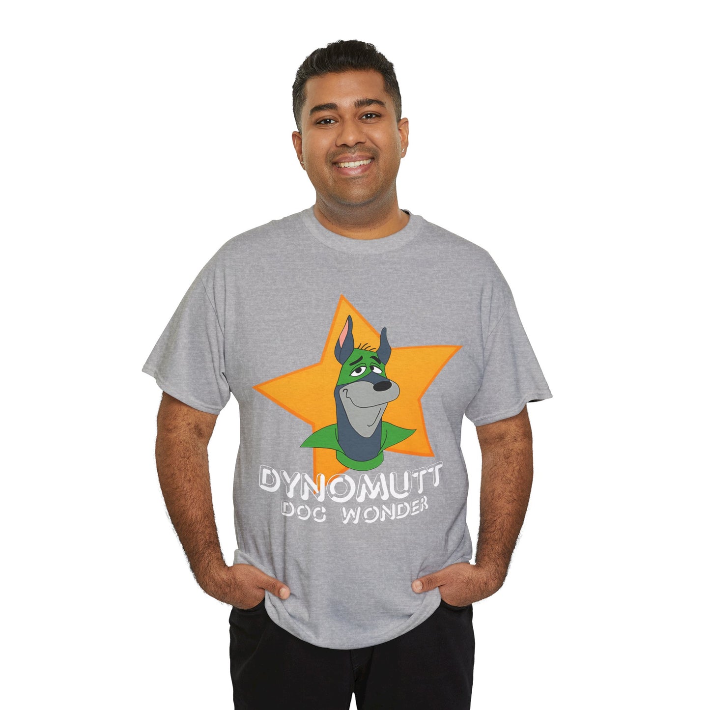 Dynomutt, Dog Wonder T-Shirt - Hanna-Barbera Saturday Morning Cartoon 1970s - Blue Falcon Sidekick