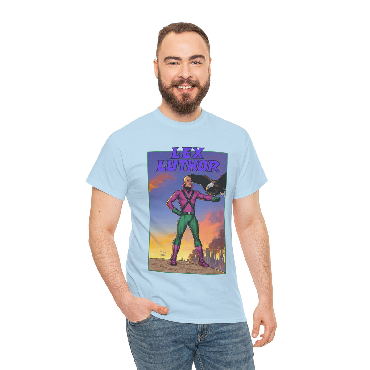 Lex Luthor T-Shirt - Ryan Sook Art - Superman Foe - DC Comics