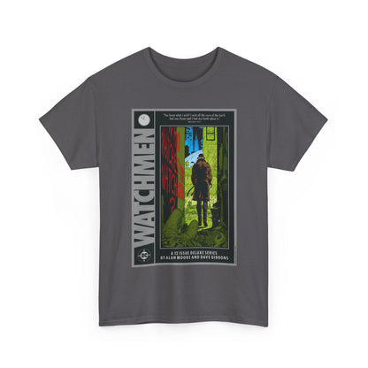 Watchmen Ad T-Shirt - Dave Gibbons Art - Rorschach - DC Comics